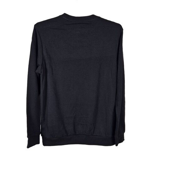 Holiday Adult Sweater Black Gnome Design Size Small Christmas Festive Holiday - Picture 2 of 6